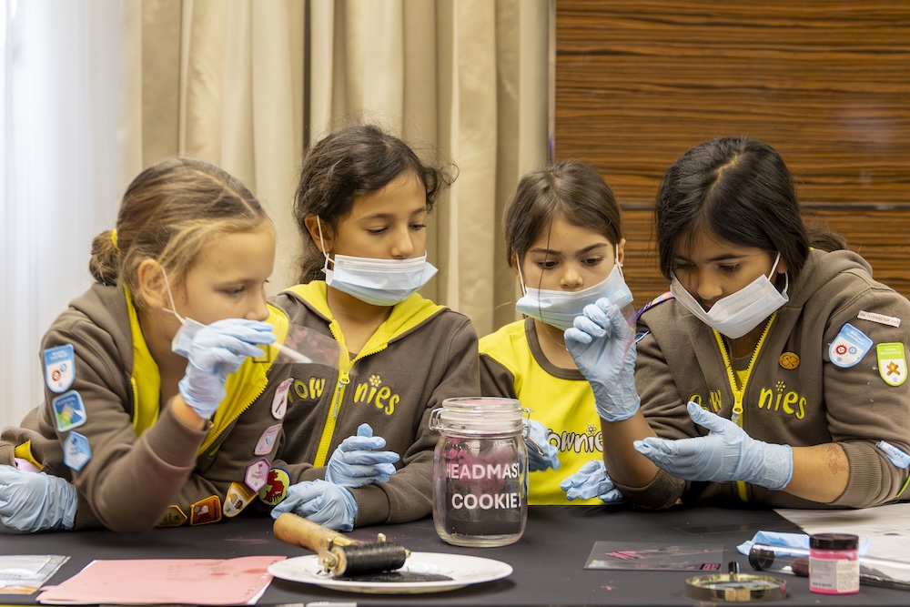 STEMFest Gib crime scene activity